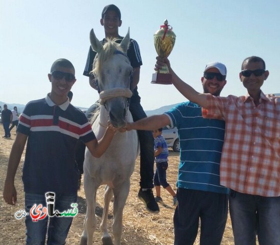 كفرقاسم- فيديو  : انجاز رياضي قسماوي .. الشاب ندير مامون بدير يحقق المرتبة الثانية في سباق الخيول القطري 